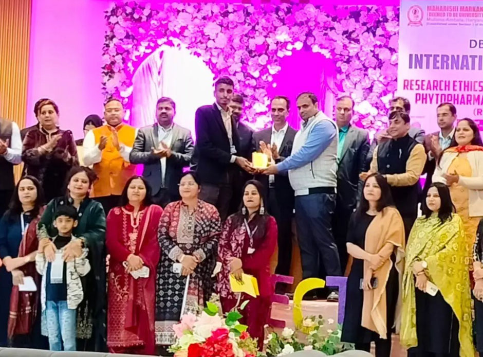 Mr. Rahul got 2nd Position in International Conference organise by MMU, Ambala